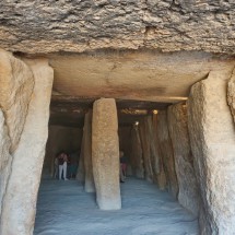 In the more than 5,500 years old Dolmen de Menga